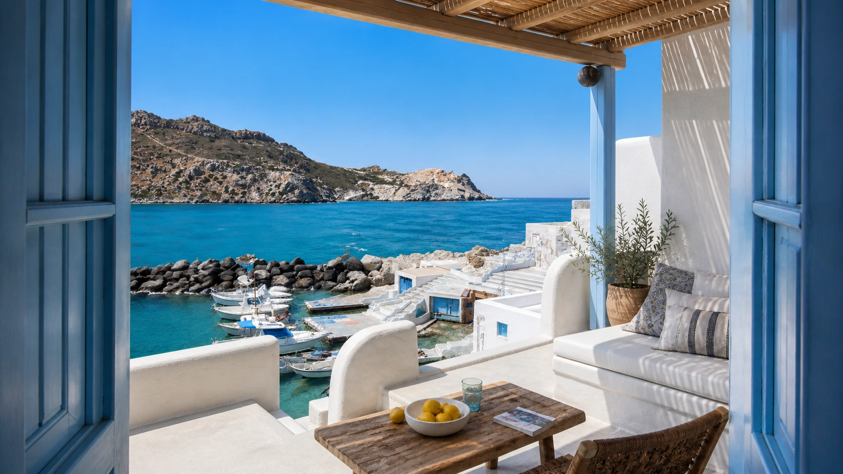 Θέα στη θάλασσα